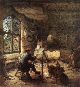 The Painter in His Studio sg OSTADE, Adriaen Jansz. van